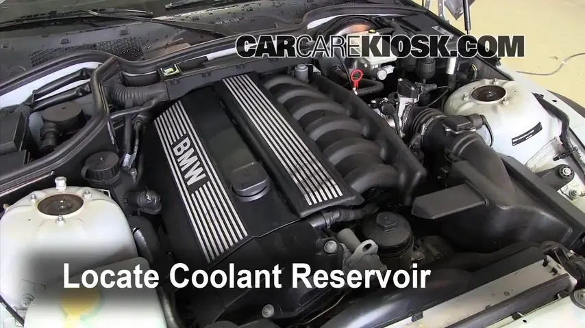 1997 BMW Z3 Roadster 2.8L 6 Cyl. Coolant (Antifreeze) Check Coolant Level